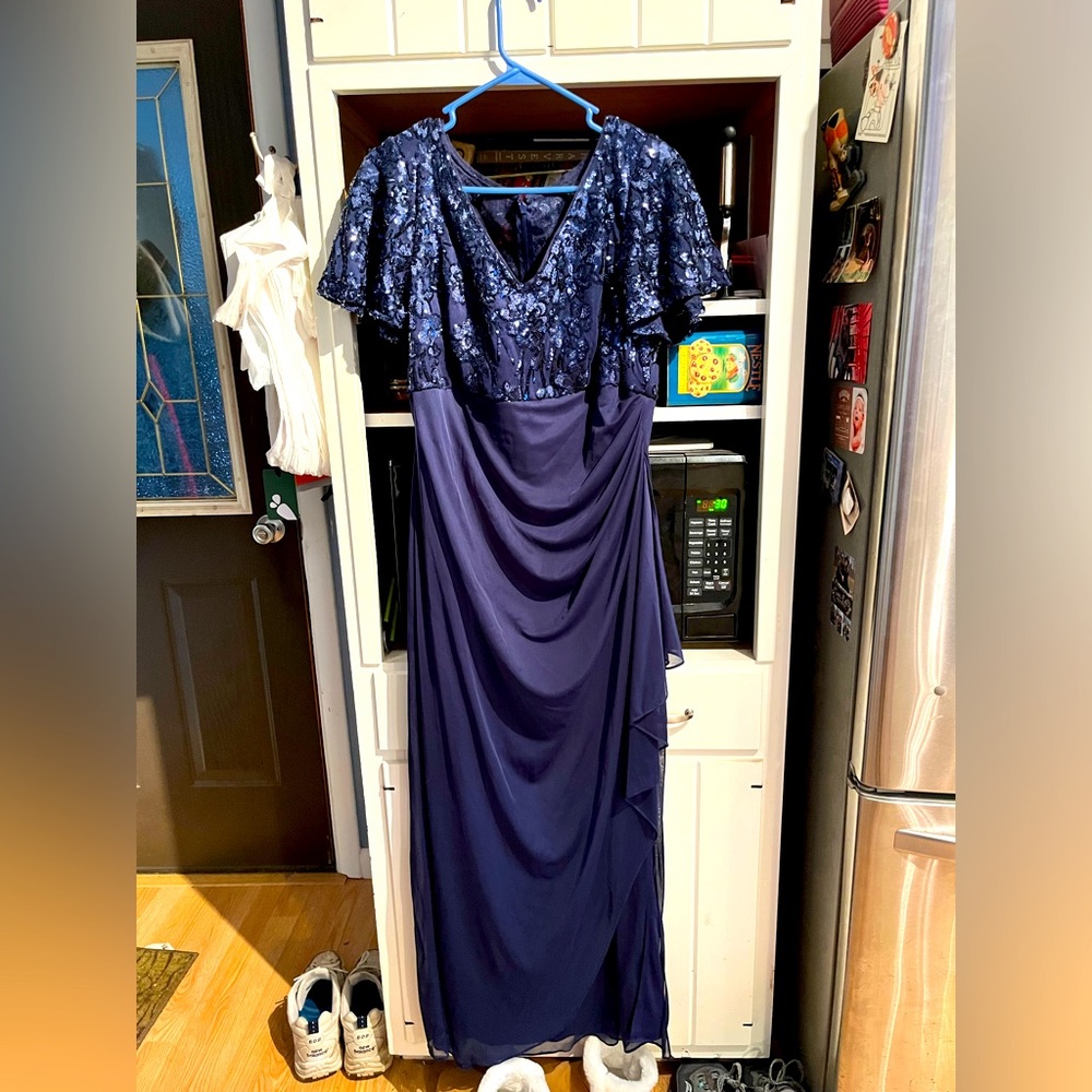 Navy Evening Gown